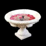 carved marble fountains