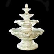 carved marble fountains