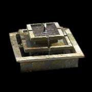 stone marble fountain